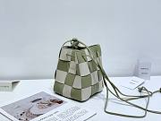 Bottega Veneta Cassette Bucket Green Bag 18x14x14cm - 3