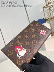 Louis Vuitton LV Sarah Wallet Red 19x10.5x2cm - 4