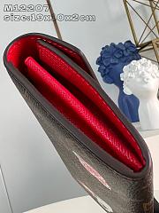 Louis Vuitton LV Sarah Wallet Red 19x10.5x2cm - 5
