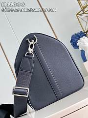 Louis Vuitton LV Keepall Bandoulière 50 Blue 50x29x23cm - 5