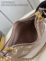 Louis Vuitton LV Boulogne Bag Grey Cream 29x16x9.5cm - 6