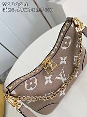 Louis Vuitton LV Boulogne Bag Grey Cream 29x16x9.5cm - 3