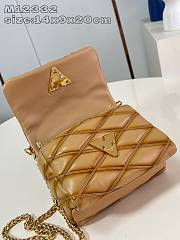 Louis Vuitton LV GO-14 PM Bag Sand 20x14x9cm - 5