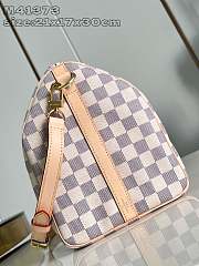 Louis Vuitton Damier Azur Speedy 30cm With Shoulder Strap Bag N41001 - 3