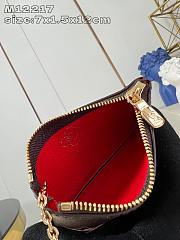 Louis Vuitton LV Key Pouch Red 12x7x1.5cm - 5