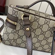 Gucci Ophidia Super Mini Shoulder Bag Brown 20x12x6cm - 4