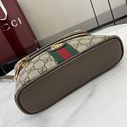 Gucci Ophidia Super Mini Shoulder Bag Brown 20x12x6cm - 3