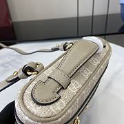 Gucci Ophidia Super Mini Shoulder Bag Beige 20x12x6cm - 6