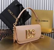 Dolce & Gabbana 3.5 Crossbody Bag Pink 19x11x5cm - 2
