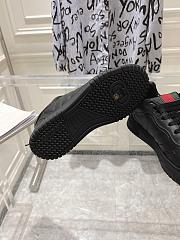 Gucci Men's Re-Web Black Sneaker - 4