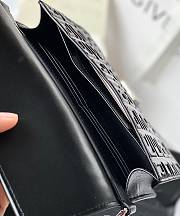 Givenchy 4G Embossed Leather Black Bag 20x13x5cm - 3
