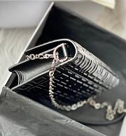 Givenchy 4G Embossed Leather Black Bag 20x13x5cm - 5