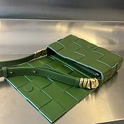Bottega Veneta Cassette Green Shoulder Bag 23x15x5.5cm - 6