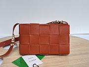Bottega Veneta Cassette Orange Shoulder Bag 23x15x5.5cm - 5