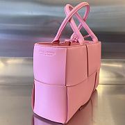 Bottega Veneta Small Arco Tote Bag Pink 30x20x11.5cm - 5