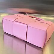 Bottega Veneta Small Arco Tote Bag Pink 30x20x11.5cm - 4