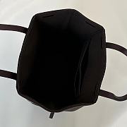 Fendi Origami Mini Dark Purple Suede Bag 18.5x15x15cm - 6