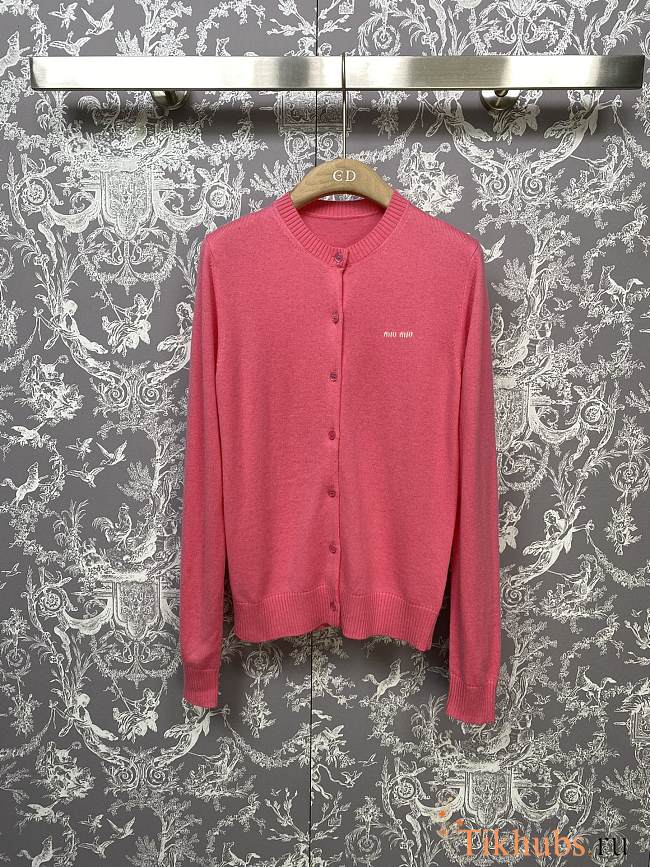 Miu Miu Pink Cardigan - 1