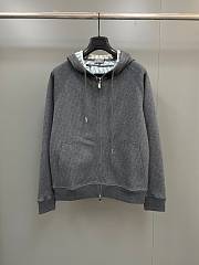 Dior Hooded Track Jacket Grey - 1