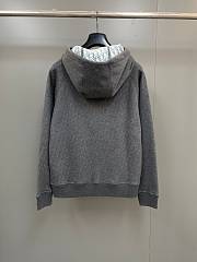 Dior Hooded Track Jacket Grey - 5