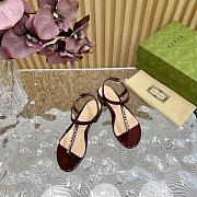 Gucci Signoria Thong Sandal Red - 2
