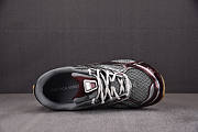 Bottega Veneta Orbit Metallic Rubber Mesh Sneakers Wine - 4