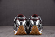 Bottega Veneta Orbit Metallic Rubber Mesh Sneakers Wine - 2