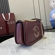Gucci Red Blondie Small Shoulder Bag 26x16x8cm - 6