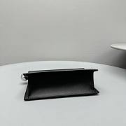Jacquemus La Petite Pochette Leather Clutch Black 19.5x14.5x6.5cm - 3
