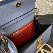 Valentino Garavani VSling Blue Bag 22x9x17cm - 3