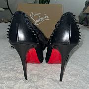 Christian Louboutin Dovi Dova 100 Black Sock Boot  - 3