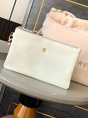Chanel 22 Bag Fleece Gold White 35x37x7cm - 3