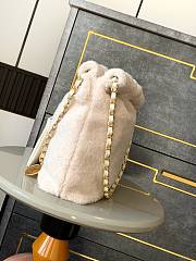 Chanel 22 Bag Fleece Gold White 35x37x7cm - 2