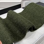 Loewe Green Scarf 185x23cm - 3