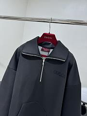 Gucci Viscose Jersey Zip Sweatshirt - 3