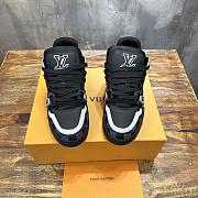 Louis Vuitton LV Trainer Damier Denim Black Sneaker - 5
