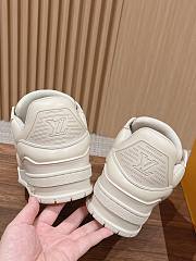 Louis Vuitton LV Trainer White Sneaker - 4