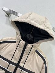 Dior DiorAlps Hooded Cropped Puffer Jacket Pink - 3