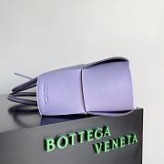 Bottega Veneta Small Arco Tote Bag Purple 30x20x11.5cm - 5