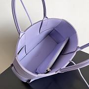 Bottega Veneta Small Arco Tote Bag Purple 30x20x11.5cm - 4
