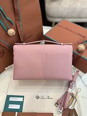 Loro Piana Extra Poket L27 Pink 27x16x10cm - 6