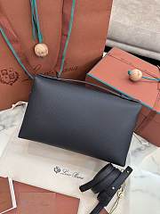 Loro Piana Extra Poket L27 Black 27x16x10cm - 5