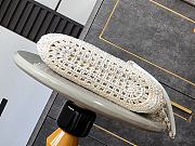Chanel Tote Bag Crochet White 21x33x11cm - 6