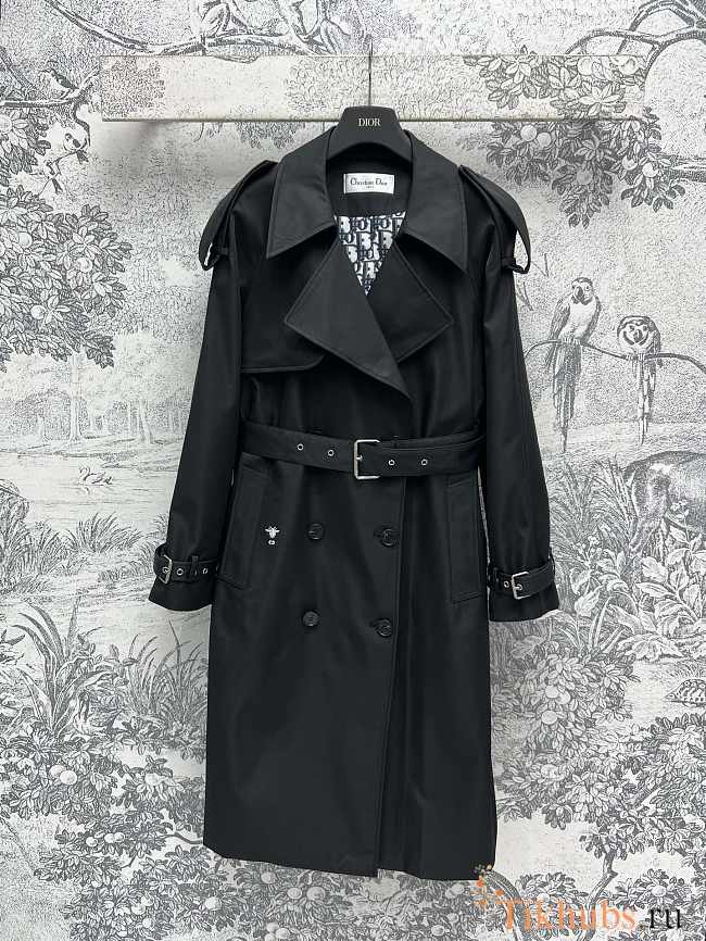 Dior Black Trench  - 1