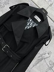Dior Black Trench  - 3