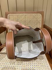 Hermes Picotin 18 White Brown Bag 18x13x9cm - 5