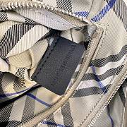 Burberry Check Crossbody Bag Lichen 25x12x18cm - 2