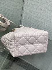 Dior Small Toujours Bag Pale Pink 23 x 14 x 12 cm - 5