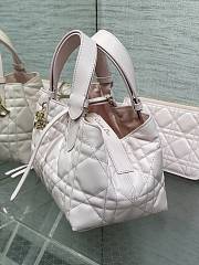 Dior Small Toujours Bag Pale Pink 23 x 14 x 12 cm - 4