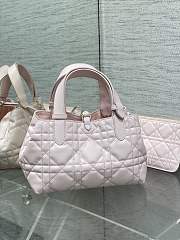 Dior Small Toujours Bag Pale Pink 23 x 14 x 12 cm - 2